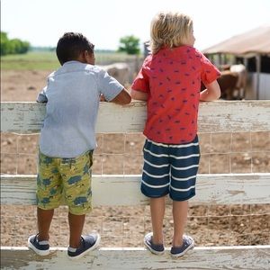 Matilda Jane Joanna Gaines button up boys 8